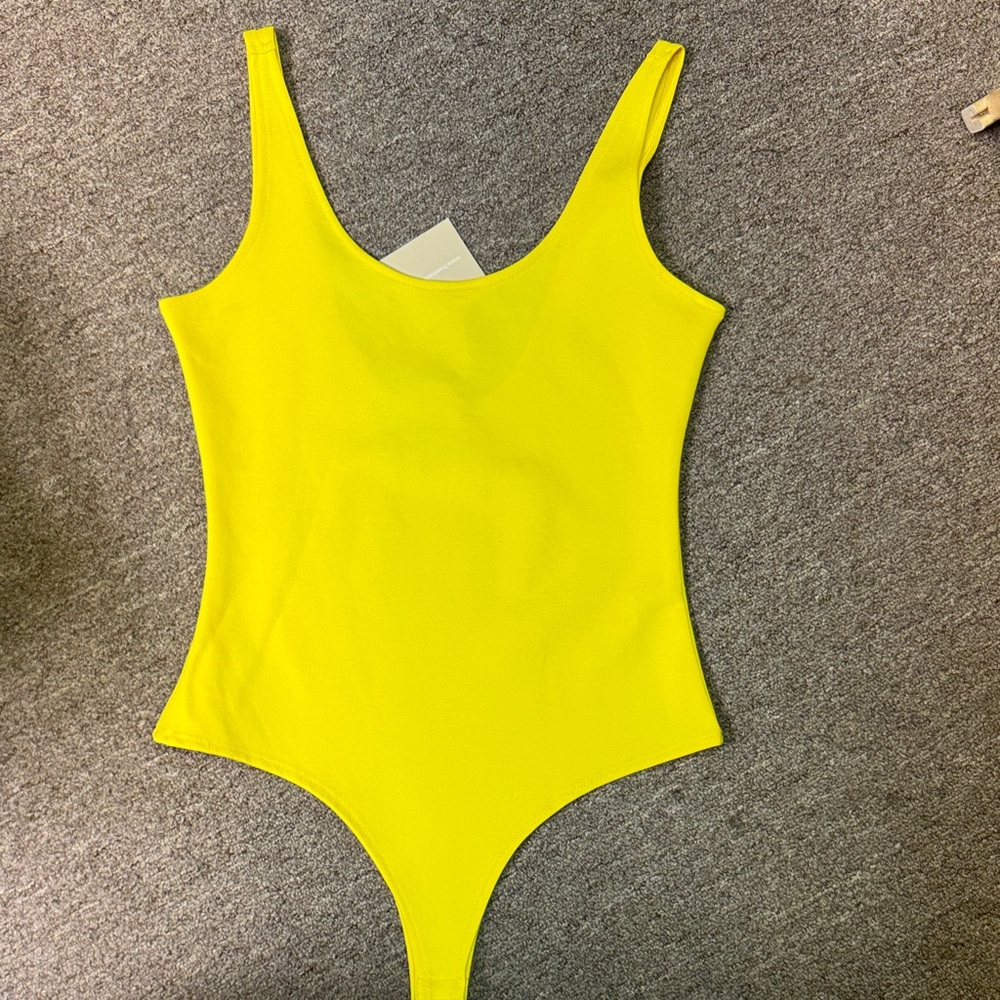 Yellow Women's Bodysuit